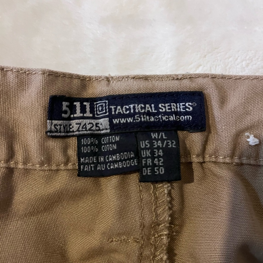 5.11 Tactical Series Khaki Pants 34/32 size!